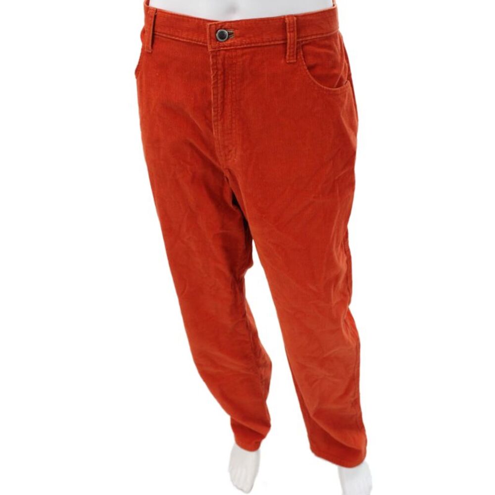 Michael Michael Kors Mens Chino Pants Orange Cotton Size 38